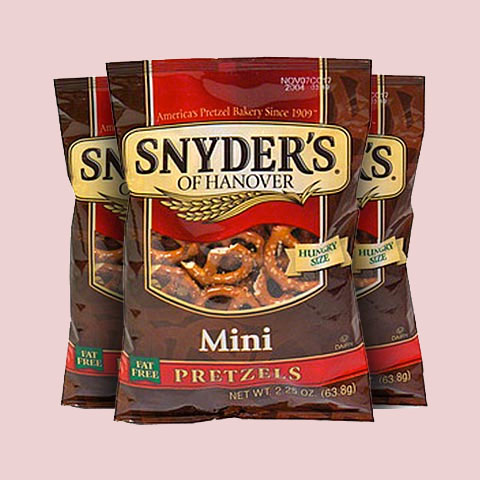 Snyder's mini pretzels