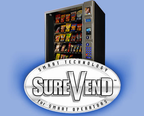 SureVend smart technology for guaranteed product delivery