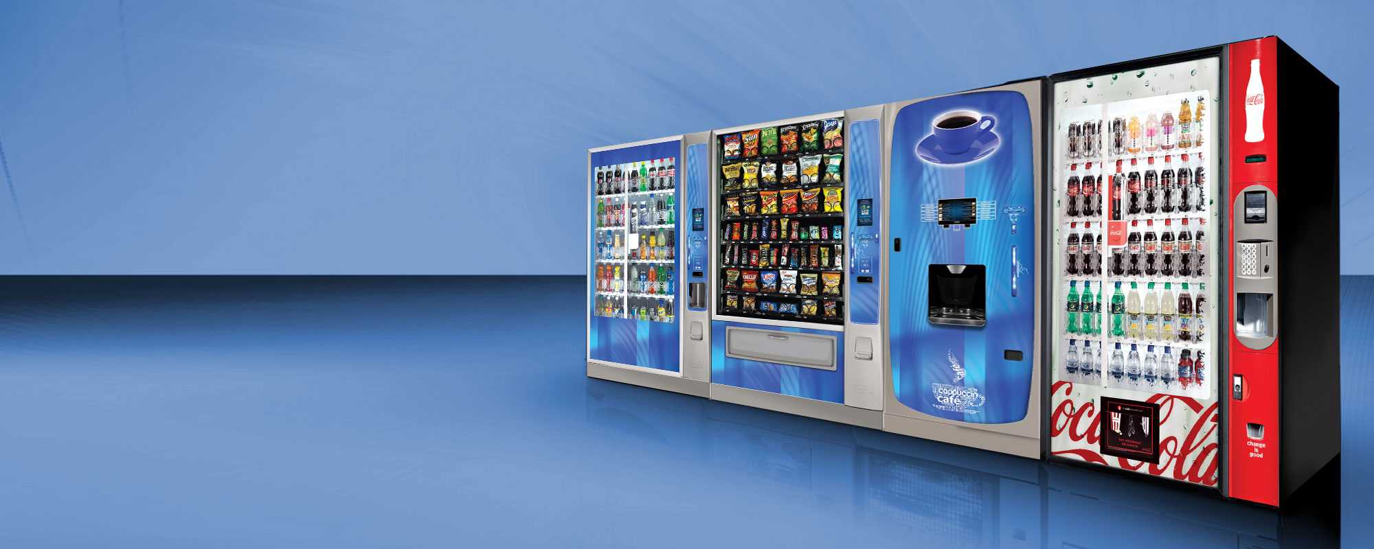 Vending machines in Detroit and Troy